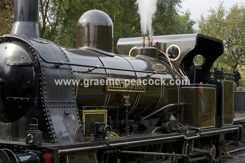 Steam Train, Tanfield Steam Railway, Tanfield, County Durham
