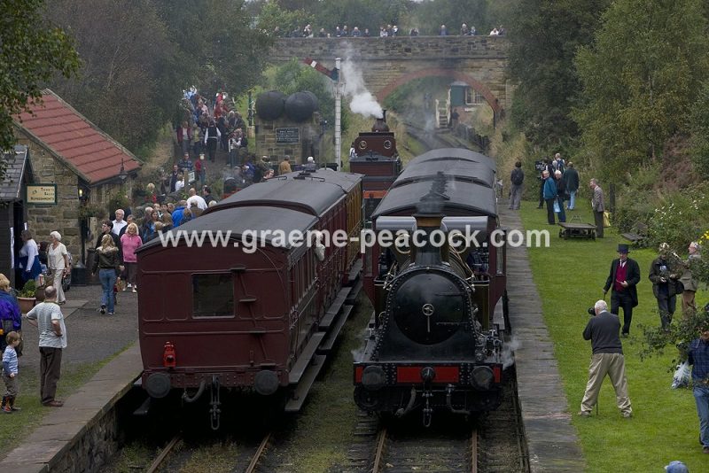 Steam Trains at Tanfield Railway, Tanfield, County Durham