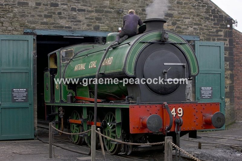 Steam Train, Tanfield Railway, Tanfield, County Durham