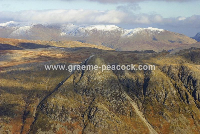 Langdale Pikes from Crinkle Crags