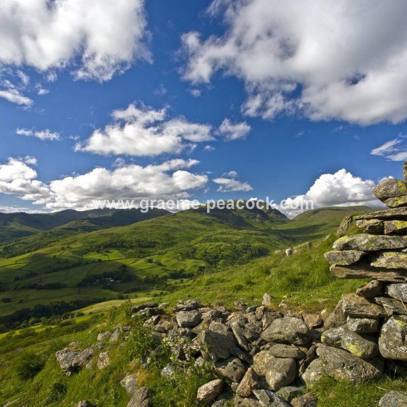 Ambleside from Wansfell Pike,  Ambleside,  Cumbria