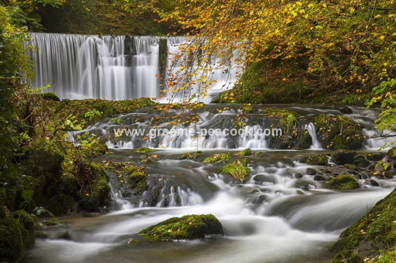 Stock Ghyll waterfalls, Ambleside, Lake District National Park, Cumbria