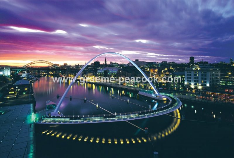 Gateshead Millennium Bridge, NewcastleGateshead, Tyne and Wear