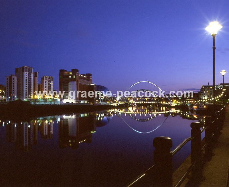 Newcastle & Gateshead Quayside at Night