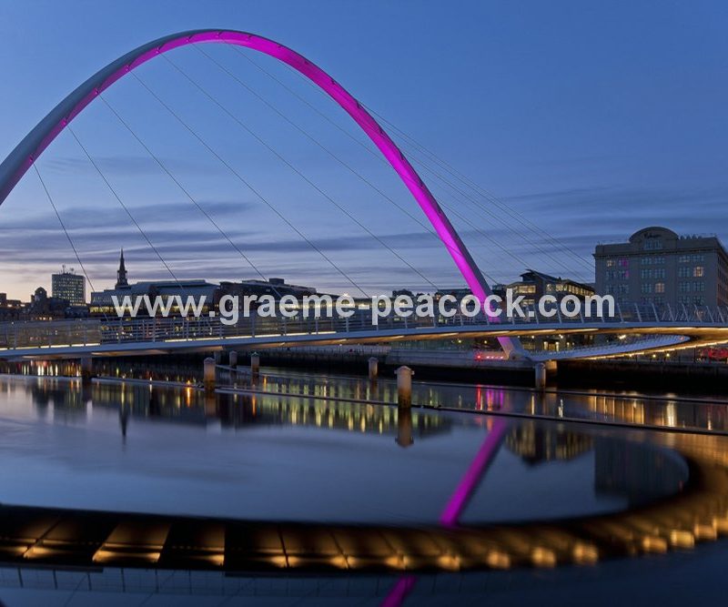 Gateshead Millennium Bridge, Newcastle upon Tyne, Tyne and Wear