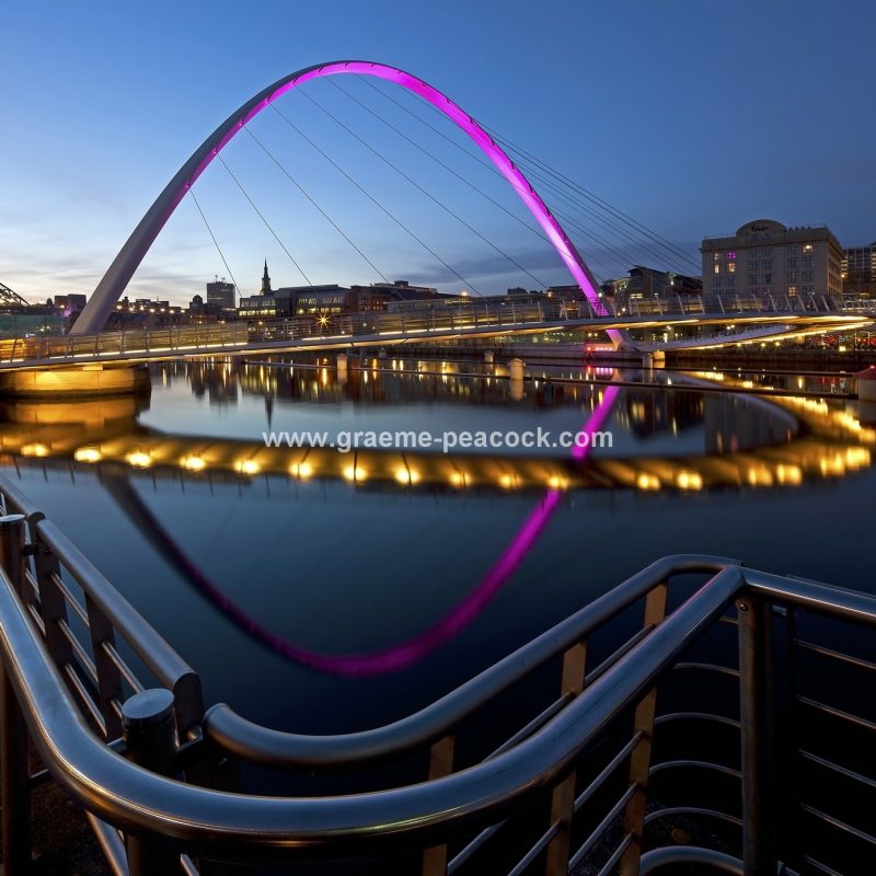 Gateshead Millennium Bridge, Gateshead, Tyne and Wear
