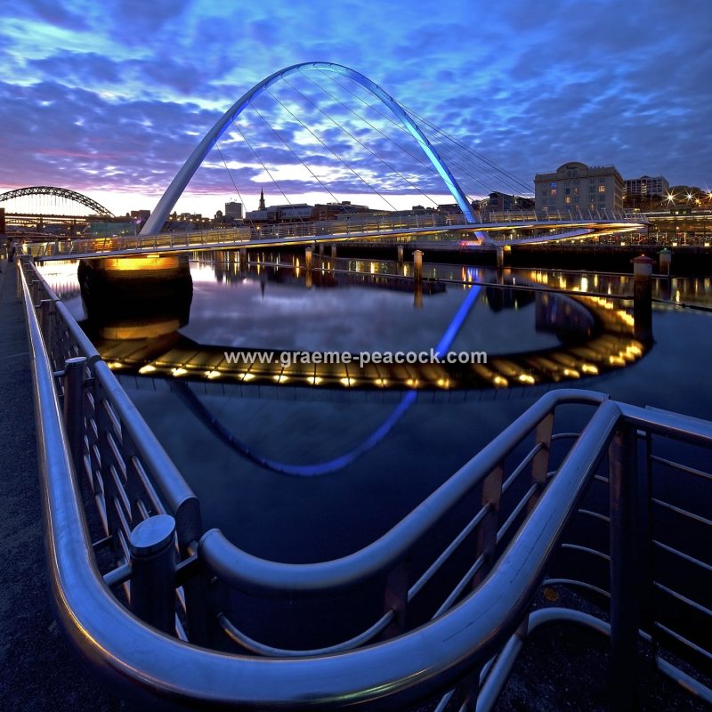 Gateshead Millennium Bridge, Gateshead, Tyne and Wear