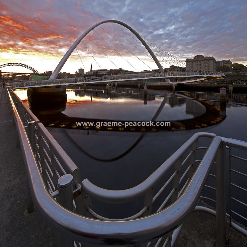 Gateshead Millennium Bridge, Gateshead, Tyne and Wear