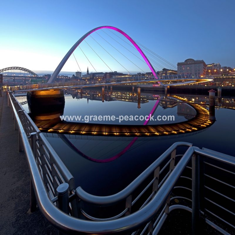 Gateshead Millennium Bridge, Gateshead, Tyne and Wear