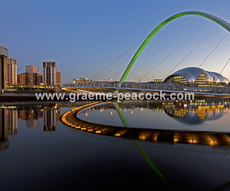 Gateshead Millennium Bridge, Gateshead, Tyne and Wear