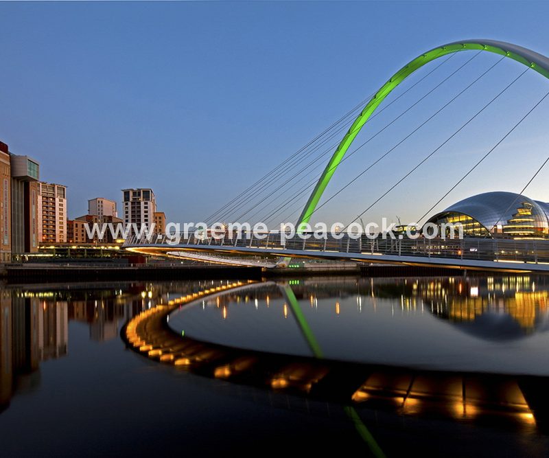 Gateshead Millennium Bridge, Gateshead, Tyne and Wear