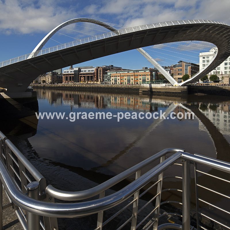 Gateshead Millennium Bridge, Gateshead, Tyne and Wear