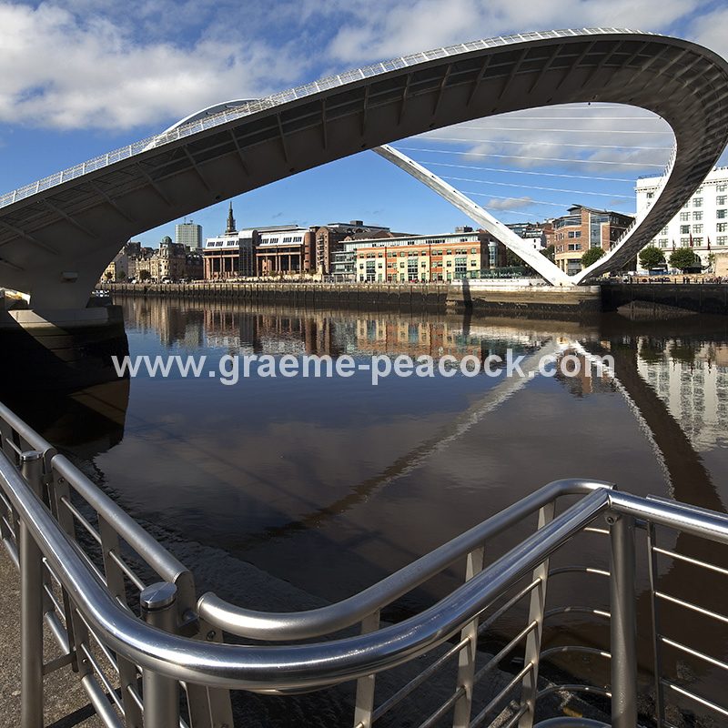 Gateshead Millennium Bridge, Gateshead, Tyne and Wear