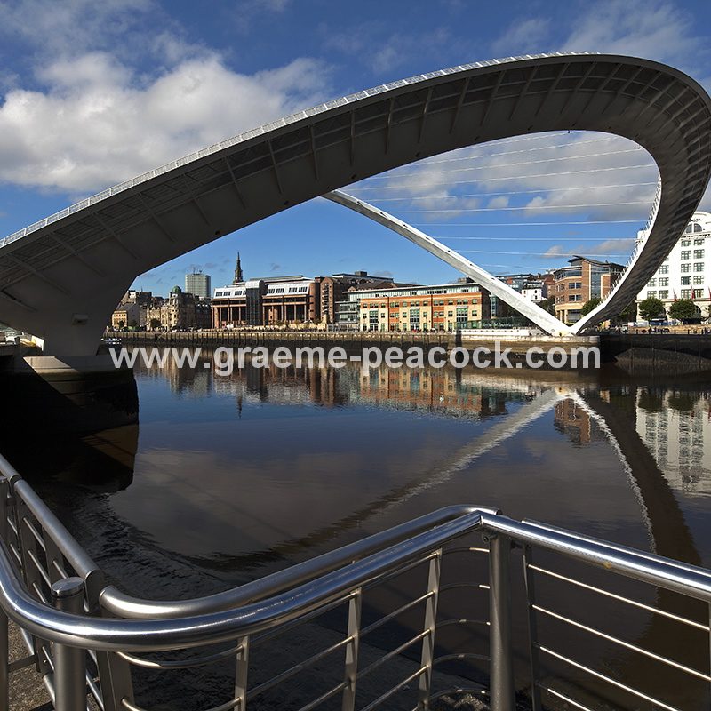 Gateshead Millennium Bridge, Gateshead, Tyne and Wear