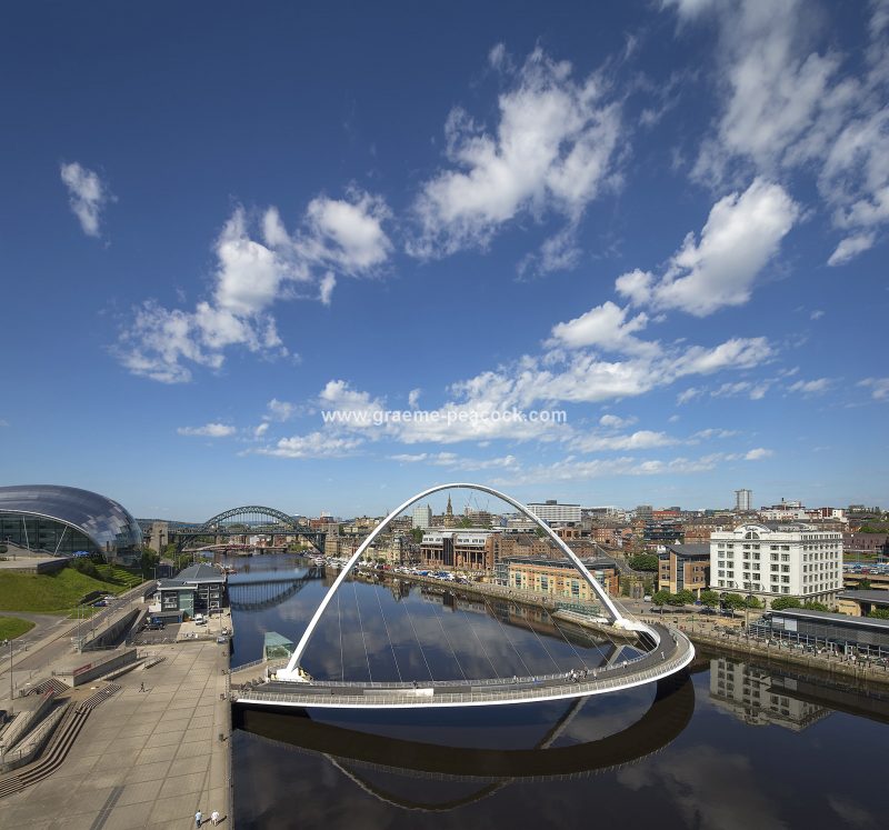 Gateshead Millennium Bridge, Gateshead, Tyne & Wear