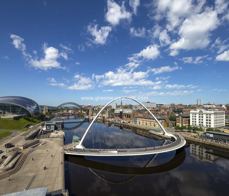 Gateshead Millennium Bridge, Gateshead, Tyne & Wear