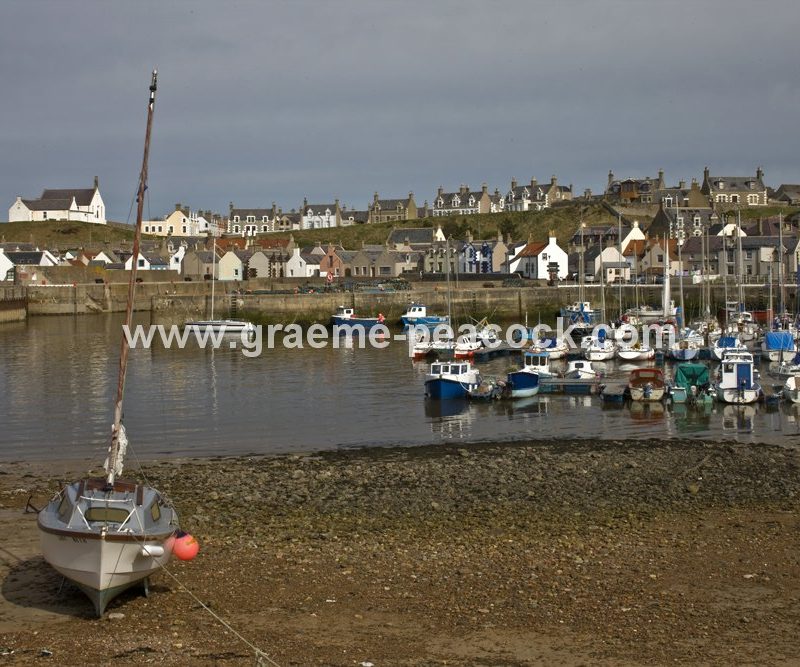 Findochty harbour,  Findochty,  Moray,  Scotland