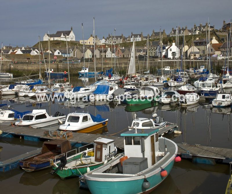 Findochty harbour,  Findochty,  Moray,  Scotland