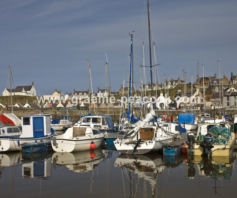 Findochty harbour,  Findochty,  Moray,  Scotland