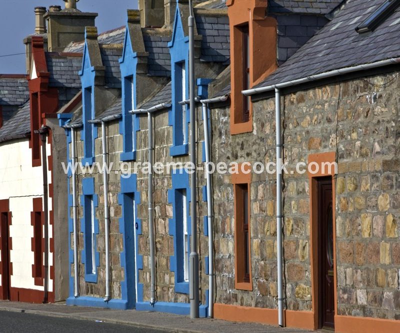 Fishermen's cottage,  Findochty,  Moray,  Scotland