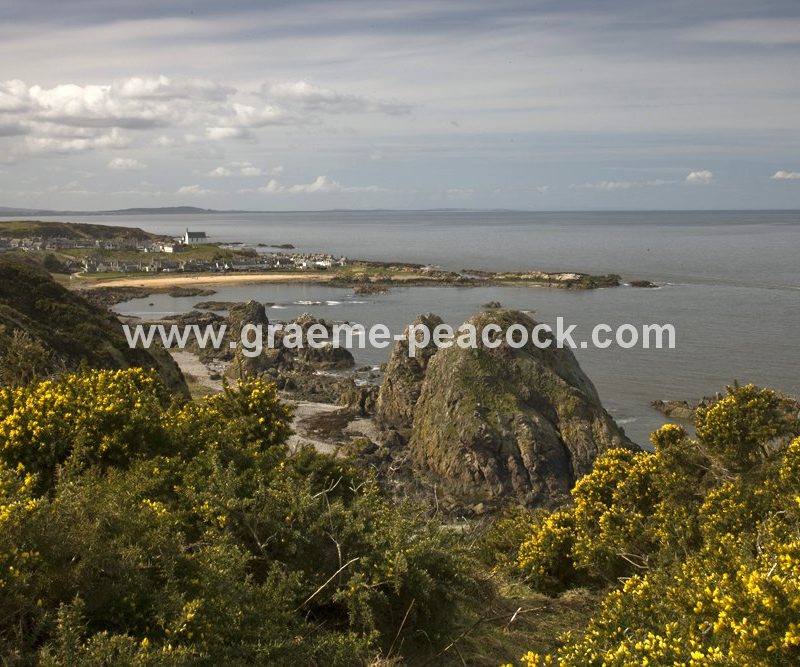 Rocks near Findochty,  Moray,  Scotland