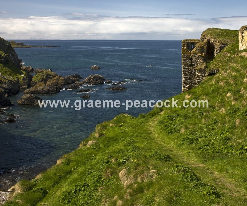Findlater Castle near Cullen,  Moray,  Scotland