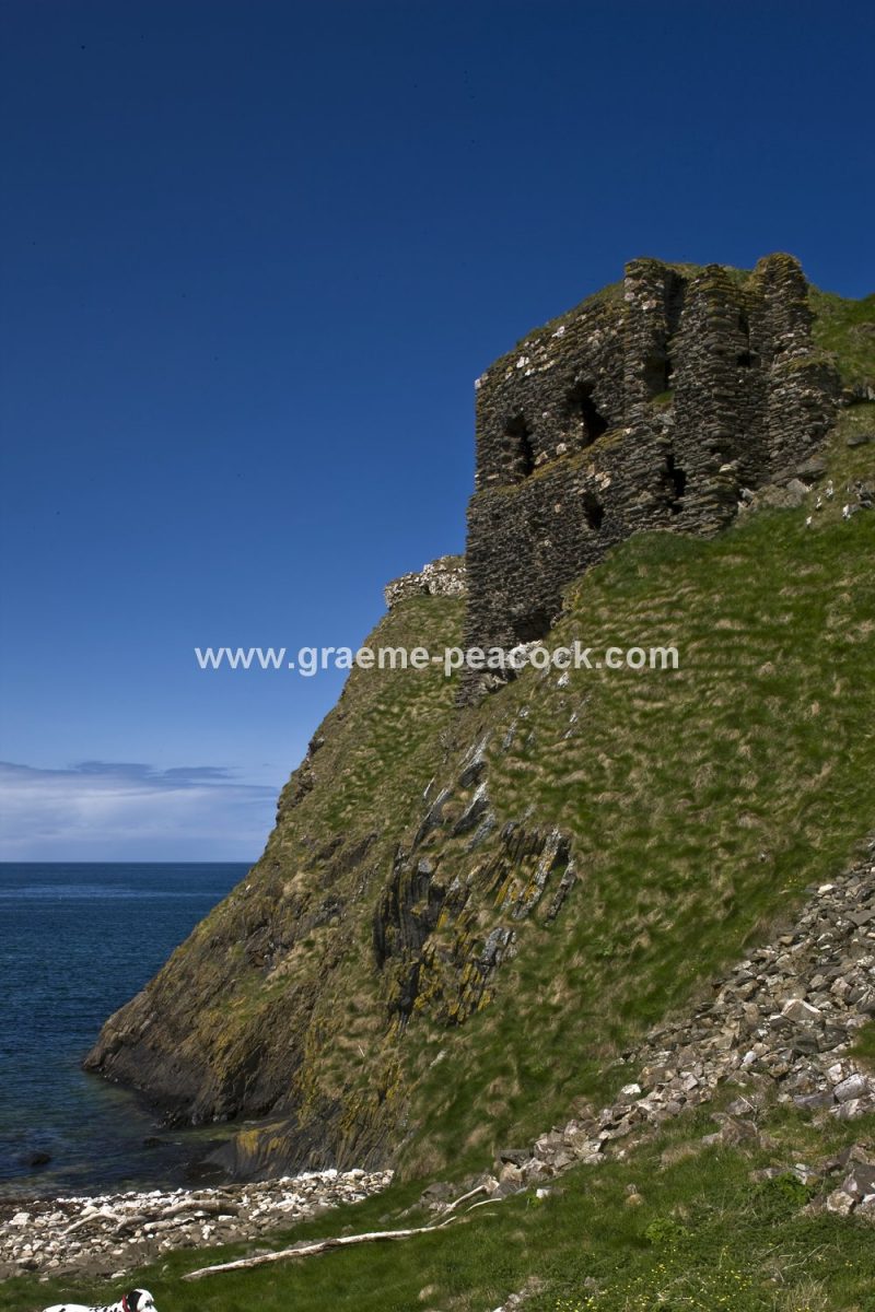Findlater Castle near Cullen,  Moray,  Scotland