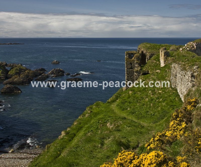 Findlater Castle near Cullen,  Moray,  Scotland