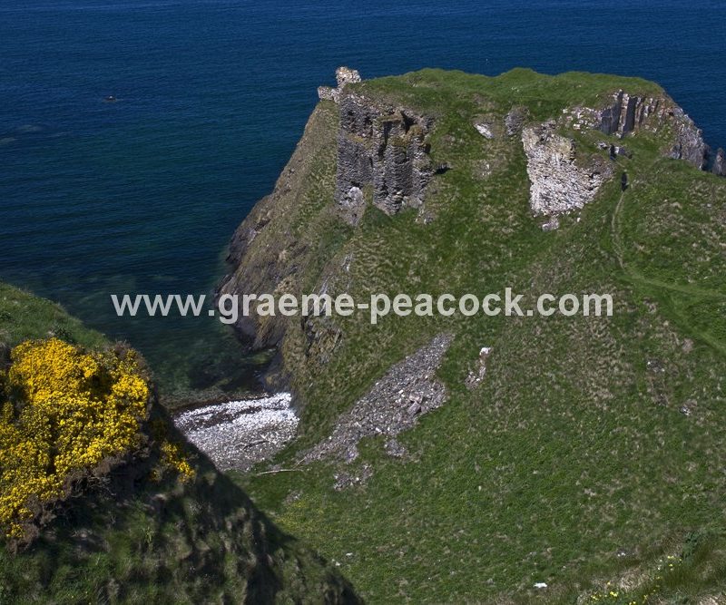 Findlater Castle near Cullen,  Moray,  Scotland
