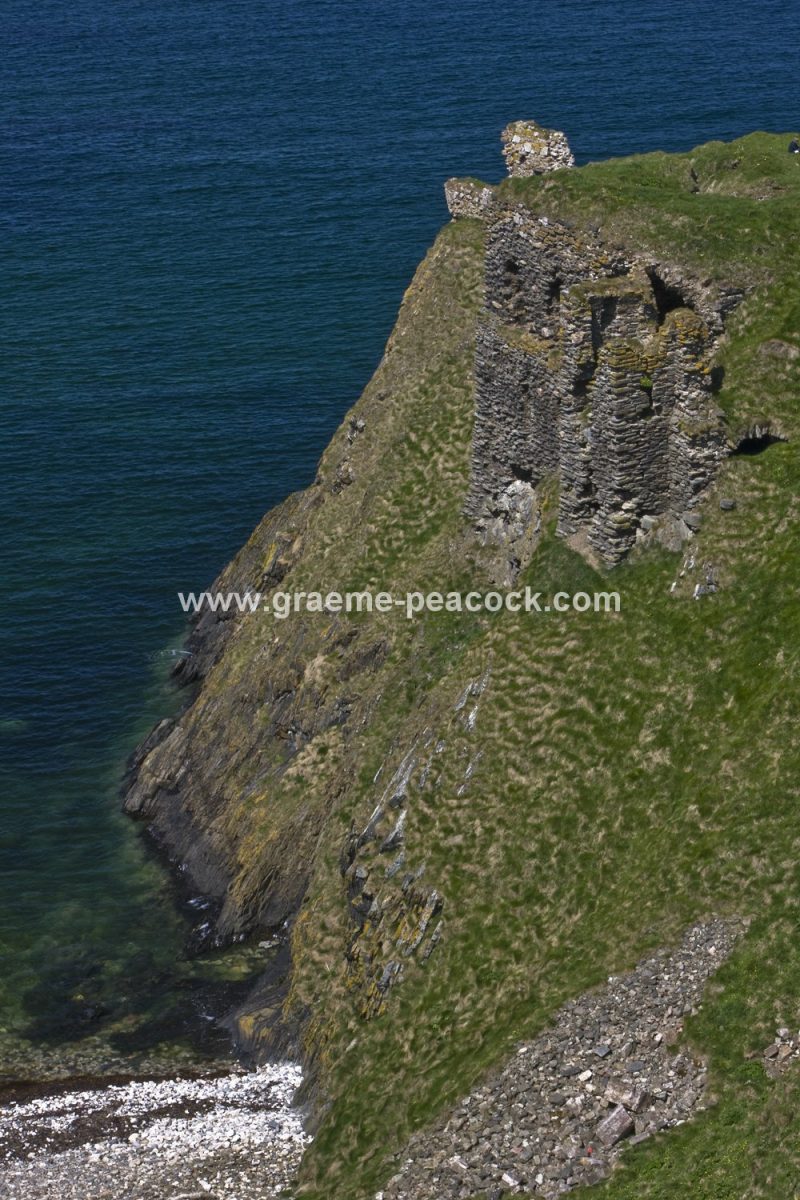 Findlater Castle near Cullen,  Moray,  Scotland