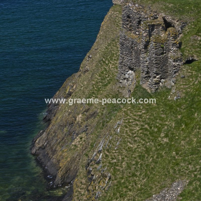 Findlater Castle near Cullen,  Moray,  Scotland