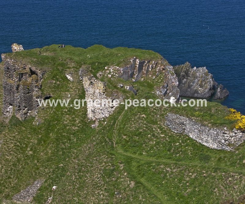 Findlater Castle near Cullen,  Moray,  Scotland