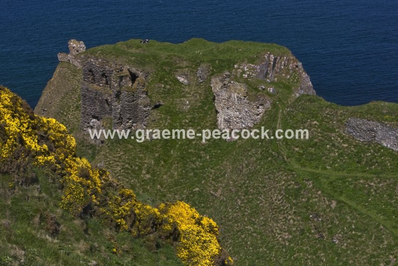 Findlater Castle near Cullen,  Moray,  Scotland