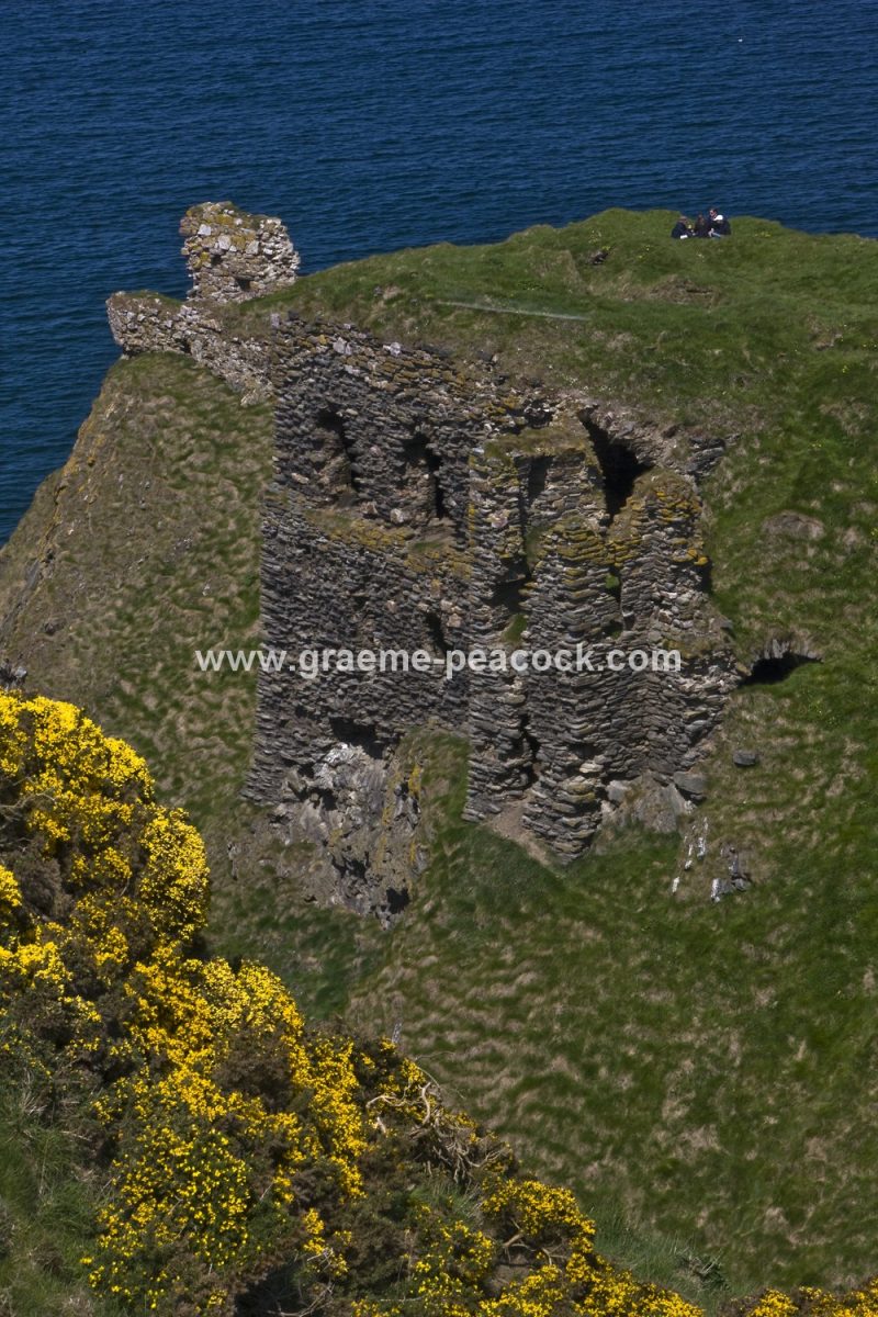Findlater Castle near Cullen,  Moray,  Scotland