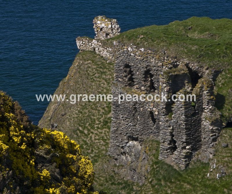 Findlater Castle near Cullen,  Moray,  Scotland