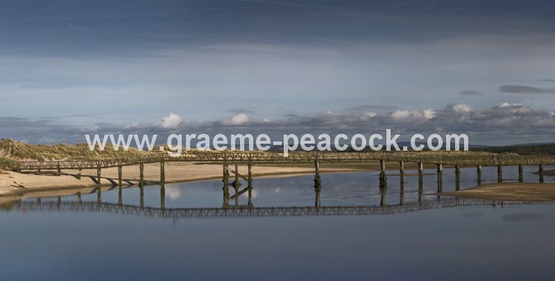 Panoramic view of Lossiemouth,  Moray,  Scotland