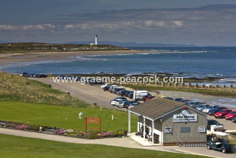 18th Green,  Moray Golf Course,  Lossiemouth,  Moray,  Scotland
