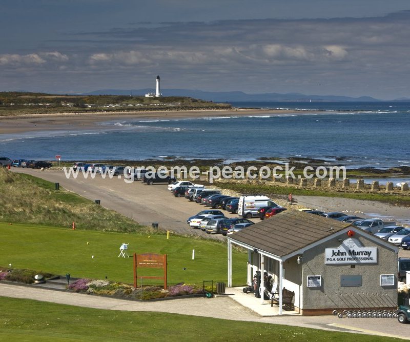 18th Green,  Moray Golf Course,  Lossiemouth,  Moray,  Scotland