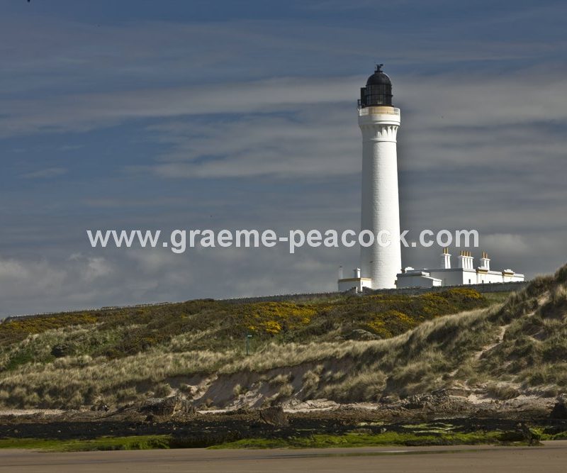Covesea Lighthouse,  Lossiemouth,  Moray,  Scotland
