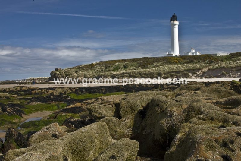 Covesea Lighthouse,  Lossiemouth,  Moray,  Scotland
