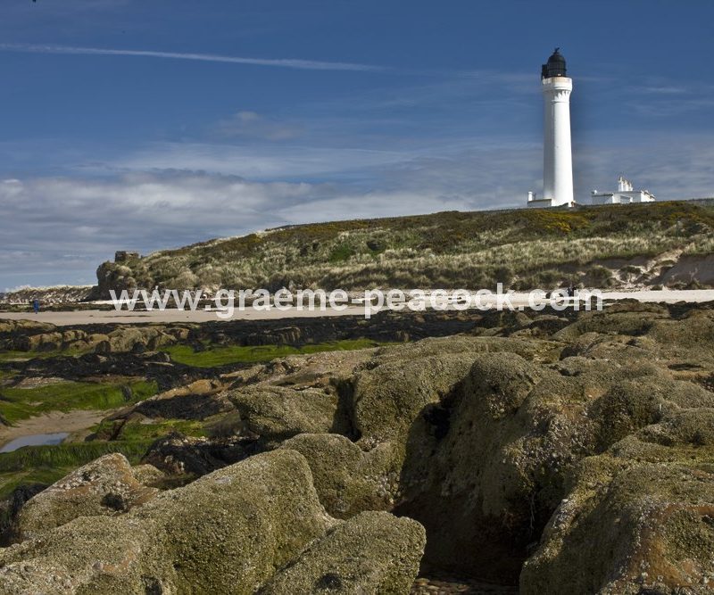 Covesea Lighthouse,  Lossiemouth,  Moray,  Scotland
