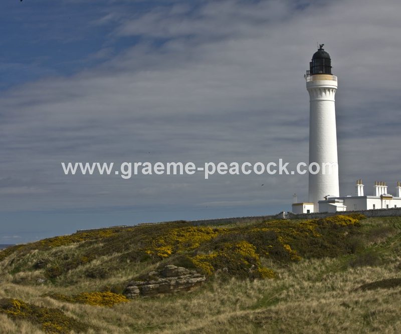 Covesea Lighthouse,  Lossiemouth,  Moray,  Scotland