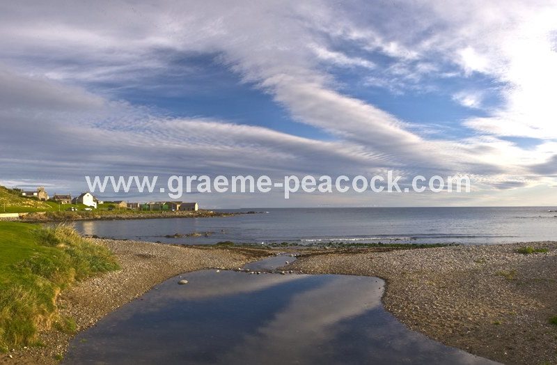 Panoramic of Portsoy,  Aberdeenshire,  Scotland