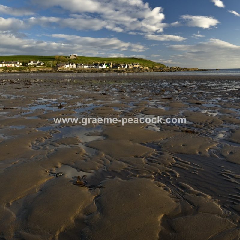 Sandend Bay,  Aberdeenshire,  Scotland