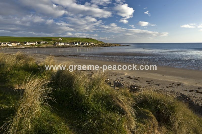 Sandend Bay,  Aberdeenshire,  Scotland