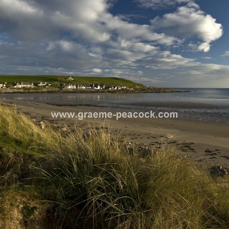 Sandend Bay,  Aberdeenshire,  Scotland