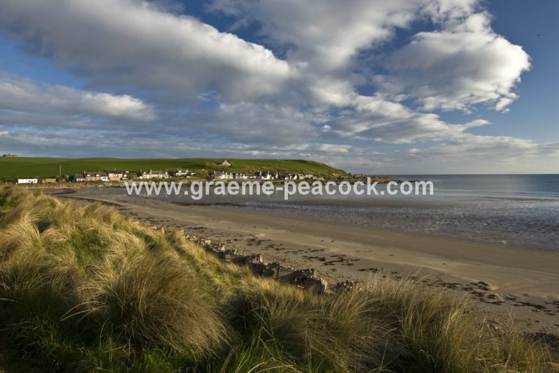 Sandend Bay,  Aberdeenshire,  Scotland