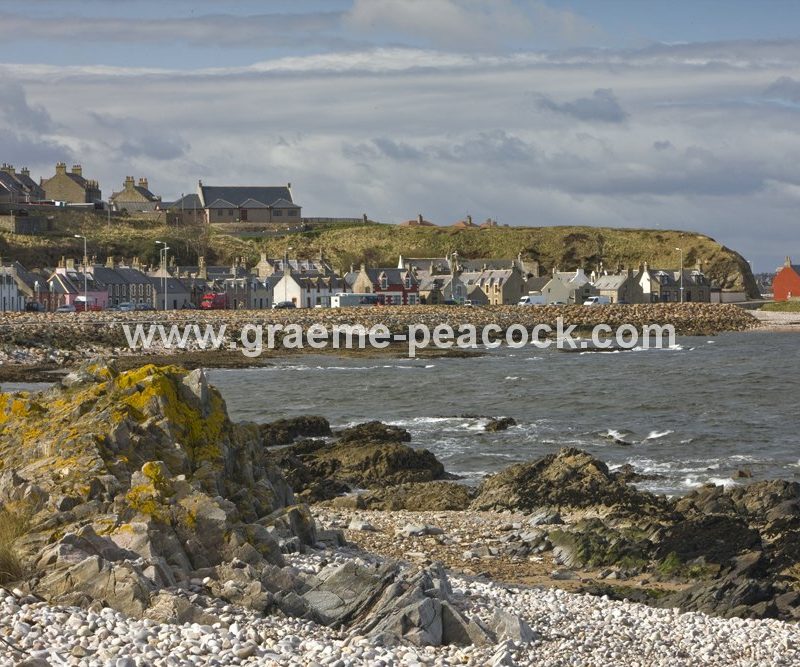 Portessie village, Buckie, Moray, North East Scotland