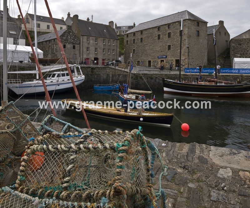 Scottish Traditional Boat Festival, Portsoy, Aberdeenshire, North east Scotland