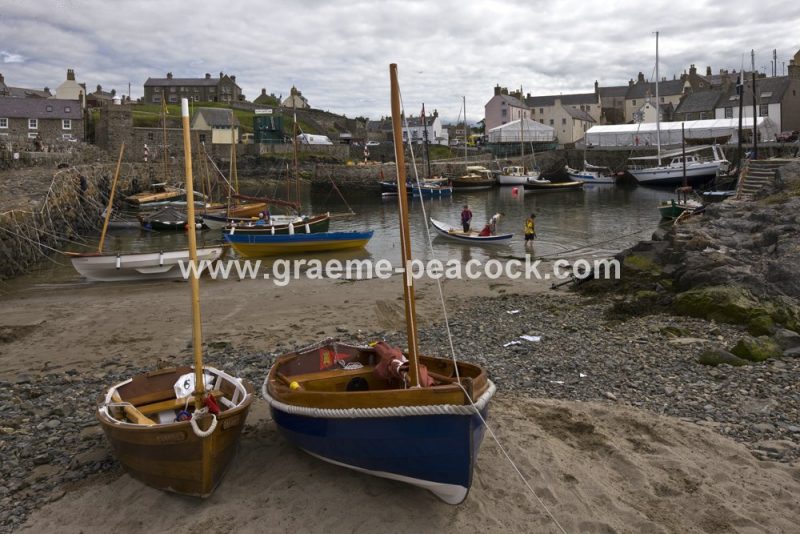Scottish Traditional Boat Festival, Portsoy, Aberdeenshire, North east Scotland